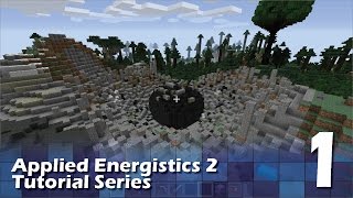 Minecraft  Applied Energistics 2 Tutorial 1  Ore Gen and Meteors [upl. by Danforth679]