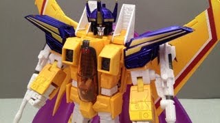 TRANSFORMERS MASTERPIECE SUNSTORM TAKARA MP11S TOY REVIEW [upl. by Oriole693]