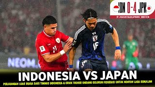 🔴 HASIL AKHIR SKOR 40 • ERICK THOHIR UNDANG SEMUA FEDERASI UNTUK NONTON TIMNAS INDONESIA VS JAPAN [upl. by Kraska]