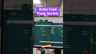 Boiler Feed Pump Section of Boiler DCS Operation shorts viral [upl. by Sabba913]