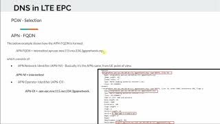 SGW and PGW Selection using DNS in LTE EPC [upl. by Dominick]