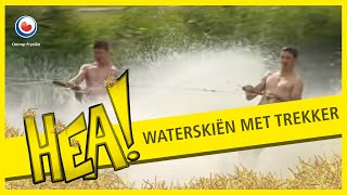 HEA Waterskiën met een trekker [upl. by Chelton]