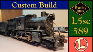 Converting a Lionel Camelback into Reading 589 [upl. by Morville]