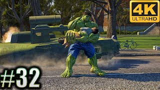 The Incredible Hulk Part 32 PS3 UHD 4K60ᶠᵖˢ Hulk vs Emil Blonsky Junior Abomination Gameplay [upl. by Koffman]