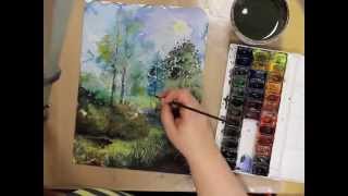 Farewell to Summer with Watercolors [upl. by Mattox]