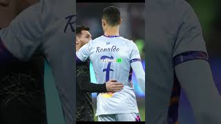 Messi and Ronaldo Friendship Beyond the Pitch 🤝messi ronaldo football [upl. by Lechar397]