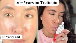 Tretinoin The Best Topical AntiAging Cream See my Skin amp What Ive learned After 20 yrs of Use [upl. by Reiser]