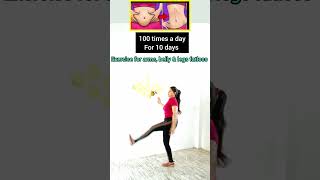 best exercise to lose belly fat and leg fat [upl. by Callida]