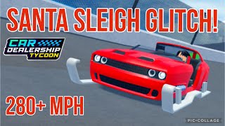 Dodge Challenger Sleigh Glitch In Car Dealership Tycoon [upl. by Rodd]