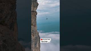 🔴 Récord de salto de puenting en la legendaria montaña de ShaanKaya en Crimea 🪂 [upl. by Mahmoud]