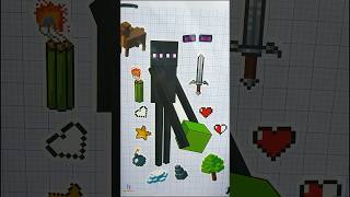 ENDERMAN MINECRAFT viralvideo minecraft [upl. by Enilav809]