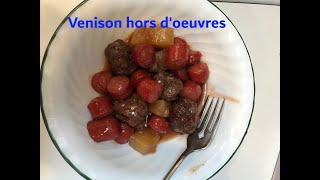 AWESOME Venison Appetizers [upl. by Sue]