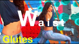 Shape Waist and Tone Glutes Workout  LAB Exercises [upl. by Eniamzaj988]