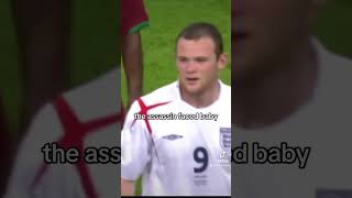 Scottish Commentary on Rooney Stamp and Ronaldo Wink England v Portugal 2006 [upl. by Anahir]