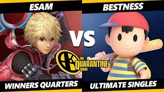 The April Minor Winners Quarters  ESAM Shulk Pikachu Vs BestNess Ness Smash Ultimate  SSBU [upl. by Bremer58]