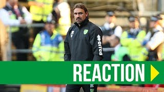 Charlton Athletic 02 Norwich City Daniel Farke Reaction [upl. by Ifar]