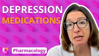 Depression Medications  Pharmacology  Nervous System  LevelUpRN [upl. by Arbba451]