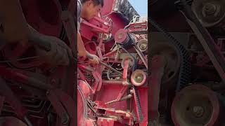 Agricultural machinery tension pulley repair process [upl. by Malina]