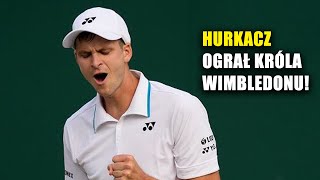 Hubert Hurkacz zdemolował Rogera Federera Kosmiczny mecz Polaka na Wimbledonie [upl. by Mcleod]