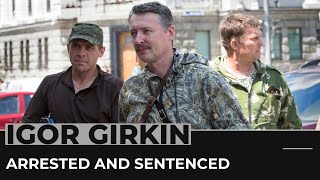 Russia detains exseparatist commander Igor Girkin [upl. by Gilbert414]