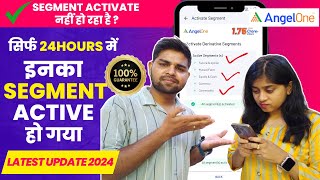 How to Active FampO Segment in Angel One2024  All Segment Activated in Angel One  Live Proof🛑 [upl. by Ahsikyt719]