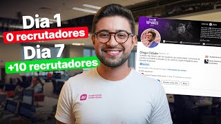 Como ABORDAR RECRUTADORES Pelo LinkedIn em 2024  Estratégia INFALÍVEL [upl. by Ellyn]