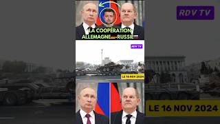 🛑🚫La Coopération AllemagneRussie Un Tournant dans la Guerre en Ukraine 🇺🇦PoutineRussieUkraine [upl. by Wharton]