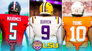 I Gave Every CFB Team Their Best QB Ever [upl. by Llyrehc270]