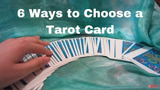 6 Ways to Choose a Tarot Card [upl. by Eseryt]