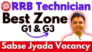 RRB Technician 2024 Best Zone for RRB Technician Grade 1 amp 3 Select High Vacancy Zone RRB Technician [upl. by Novyert784]