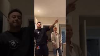 Jesse Lingard and mum dance to Jay Bhad 🇬🇭song🔥🔥😂 viral trending sports shortsfeed shorts [upl. by Rome]