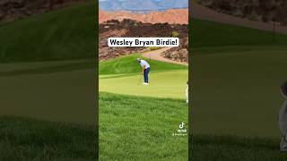 Wesley Bryan Birdie saltygolf utahgolf pgagolf [upl. by Tarkany]