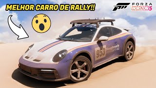 Porsche 911 Dakar o melhor carro de rally do Forza Horizon 5 [upl. by Ahsitil]