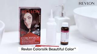 How To Use ColorSilk Beautiful Color  Revlon [upl. by Etiam842]