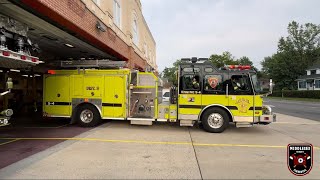 Tones Avenel Engine 54 responding to a kitchen fire [upl. by Leong156]