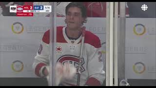 Juraj Slafkovsky vs Connor Clifton NHL Fight [upl. by Yvonner]