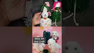 Woolen Doll draft ideas for beginners shorts woolencraft doll craft woolcraftideas [upl. by Christianson727]