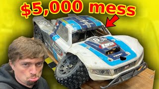 5000 Giant Custom RC Car has 3 problems [upl. by Dnalon]