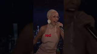 doja cat performs a broadway version of ‘ paint the town red ‘ at tonight show dojacat tonightshow [upl. by Elstan]