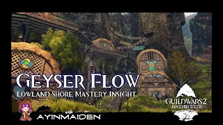 GW2 Lowland Shore Insight Geyser Flow [upl. by Gennifer]