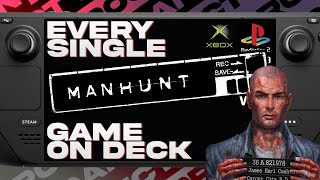 Reviewing Every MANHUNT Game on Steam Deck [upl. by Yetah]