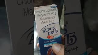 Alpus drcold dry cough syruptretment [upl. by Harad498]