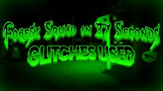 037 Forest Speedrun  Roblox Piggy Squad Glitch invalid due to icey cheating [upl. by Aniraad]