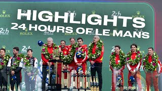 History Made  WEC 24 Hours of Le Mans 2024 Highlights [upl. by Ddal]