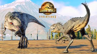 New Camp Cretaceous DLC Scorpios Rex Big Eatie TREX Monolophosaurus 🦖 Jurassic World Evolution 2 [upl. by Fairman]