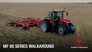 Massey Ferguson 8S Series Tractor WalkAround [upl. by Hwu]