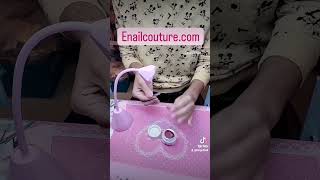 Enailcouturecom 123go pre made gel nails vegan and Hypoallergenic nails nailart nailtutorial [upl. by Asilaj]