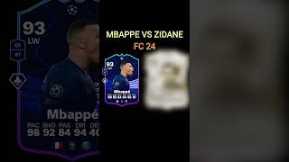 MBAPPE VS ZIDANE IN FC 24 🤯🥶WHOS NEXT [upl. by Stace445]