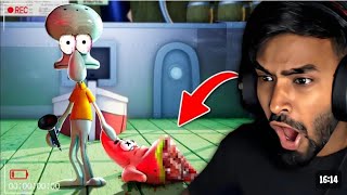 DOT TRUST SQUIDWARD TECHNO GAMERZ HORROR GAME  TECHNO GAMERZ [upl. by Tillinger]