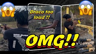 YNs 🕴️😱Shooting Dracos  Shotguns  Pistols With the bros vlog  Must Watch [upl. by Phelia]